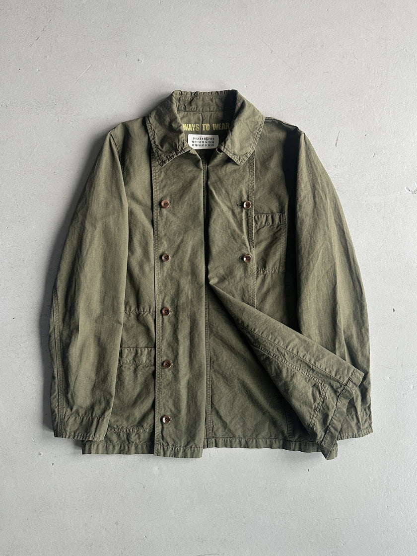 MARTIN MARGIELA - S/S 2003 3 WAYS TO WEAR BUTTONED JACKET