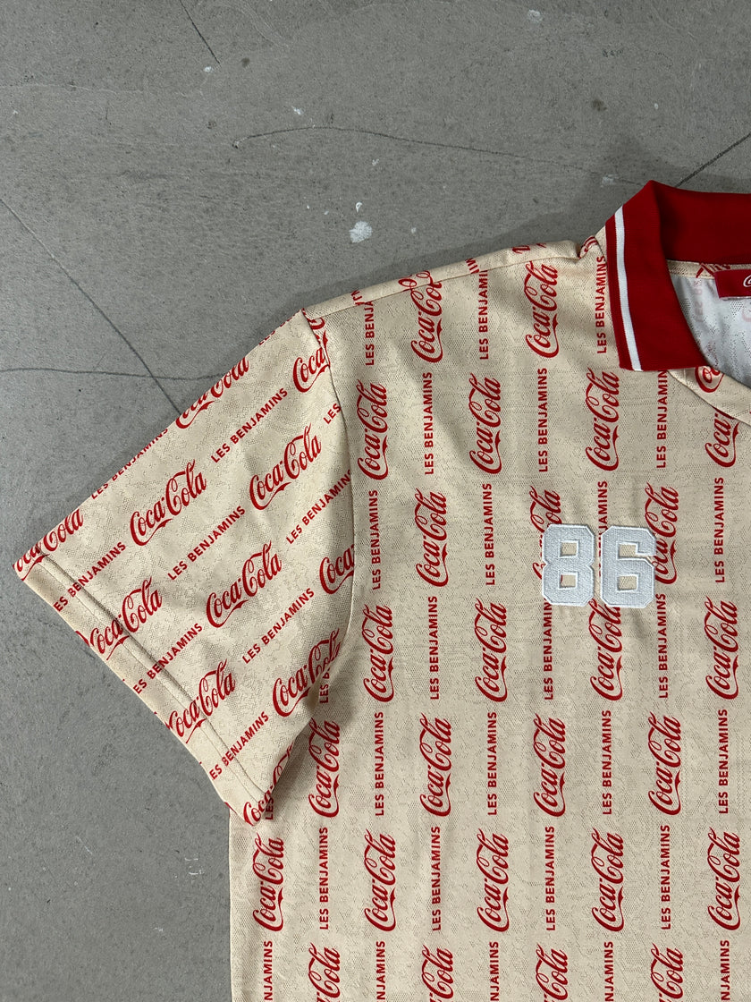 LES BENJAMINS X COCACOLA - POLO SHIRT