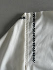 1970s EMBROIDERED WIDE SLEEVE TUNIC SHIRT