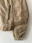 GIANFRANCO FERRÉ - early 2000s PANELED LEATHER BIKER JACKET