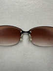KATHARINE HAMNETT  - 1990s RIMLESS SUNGLASSES WITH EXPOSED BOLTS