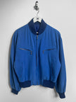 CLAUDE MONTANA - 1980s SILK BOMBER JACKET
