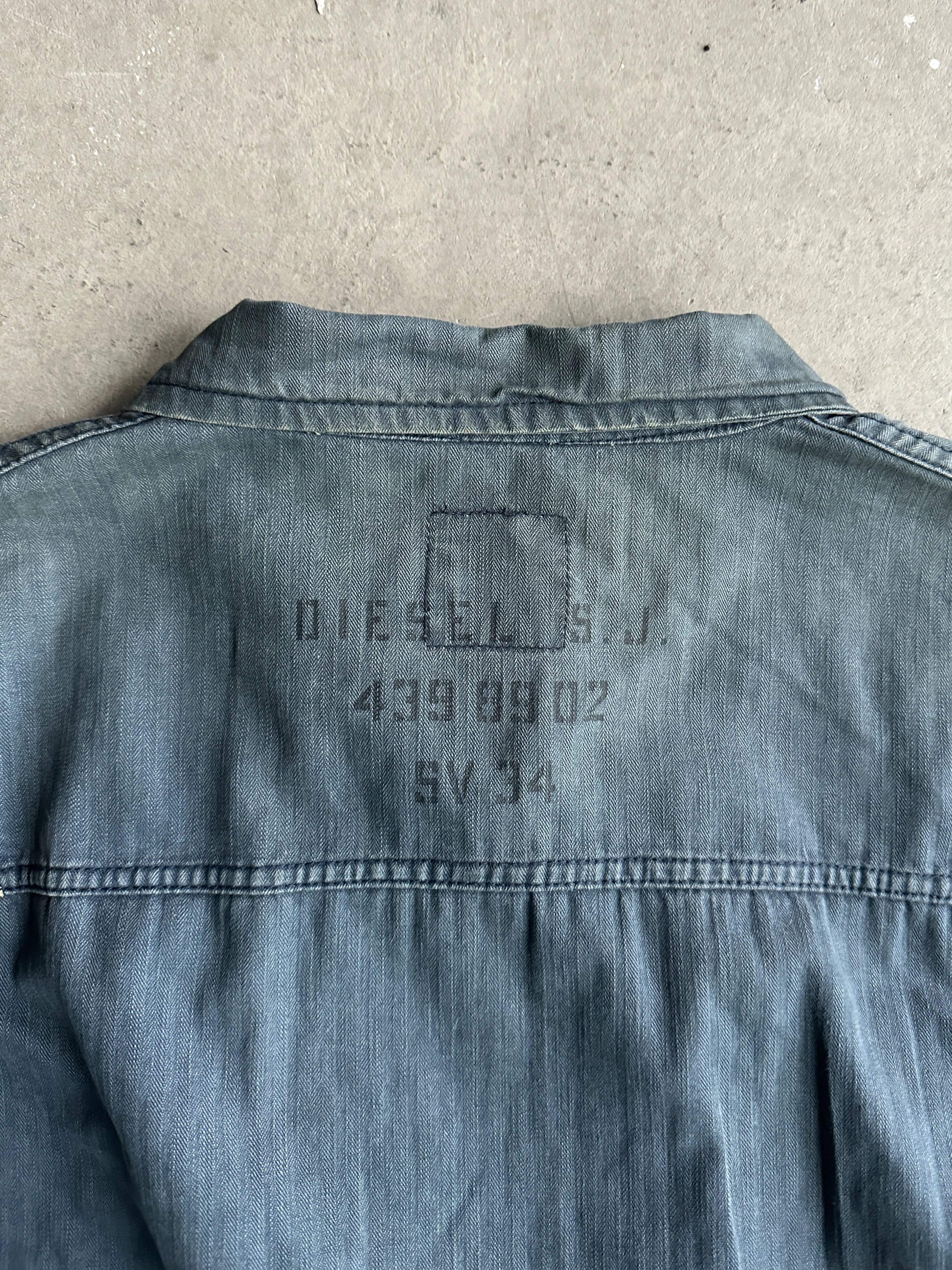 DIESEL - 1980s DISTRESSED CARGO JACKET