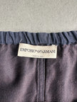 EMPORIO ARMANI - S/S 2003 CROP FIT ZIPPED LAYERED TOP