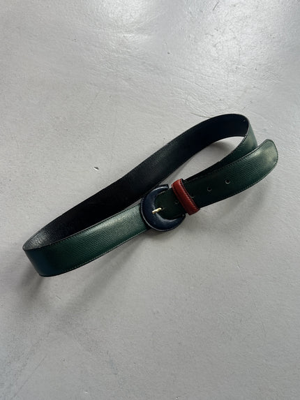 ETRO - 1990s MULTICOLOUR LEATHER BELT