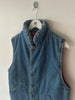 ARMANI JEANS - 1990s DENIM VEST GILET JACKET