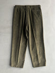 GIANFRANCO FERRÉ - 1990s CORDUROY FRONT PLEATS TROUSERS