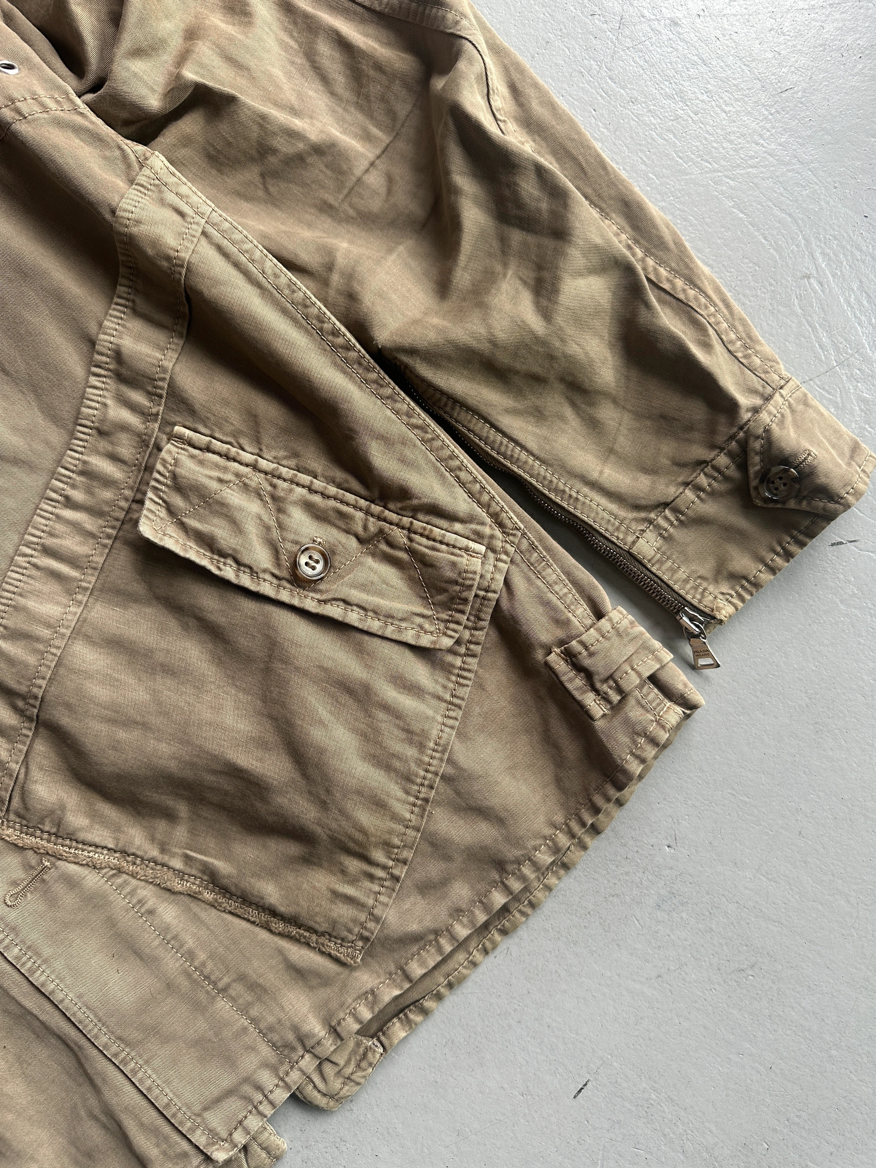 PRADA LINEA ROSSA - 2000s DECONSTRUCTED LIGHT JACKET