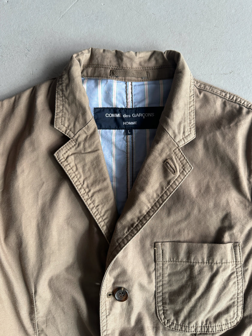 COMME DES GARÇONS - A/W 2005 CURVED SLEEVE TEXTURED JACKET