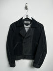 ISSEY MIYAKE - S/S 2014 LAYERED CONSTRUCTION PERFORATED JACKET