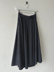 YOHJI YAMAMOTO -  S/S 1996 POLKA DOT FLARED MIDI SKIRT