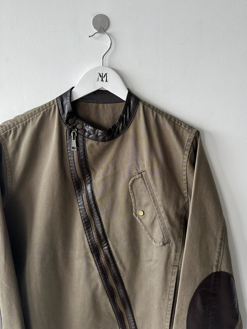 DSQUARED2 - S/S 2002 ASYMMETRIC ZIP JACKET WITH DRAWSTRING HEM