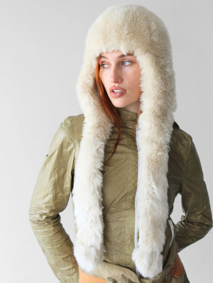 ROBERTO CAVALLI 1990s EARFLAP HAT