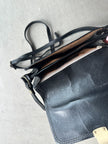 1970s LEATHER MESSENGER BAG