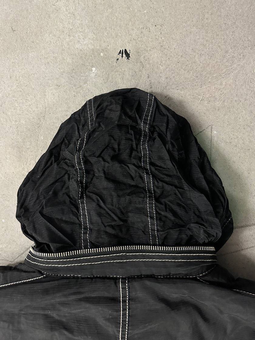 JET SET SKI - 1990s PARACHUTE PUFFER GILET