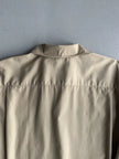 ISSEY MIYAKE MEN - 2000s OVERSIZED SHACKET WITH SEMI CONCEALED POCKET