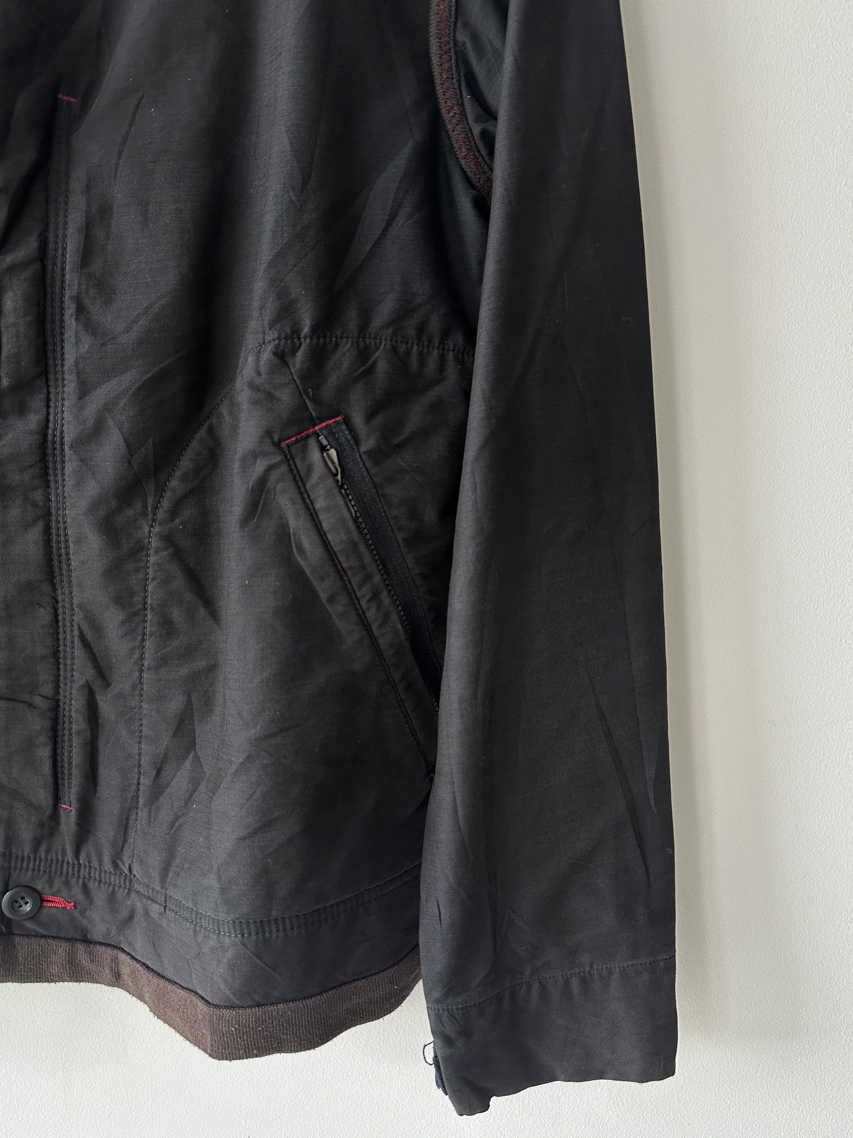 MARITHÉ + FRANÇOIS GIRBAUD - early 2000s STRAIGHT FIT TECHNICAL JACKET