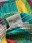 ISSEY MIYAKE PLEATS PLEASE - S/S 1998 GEOMETRIC PRINT HALF SLEEVE TOP