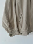 VALENTINO - late 1980s CROP FIT LIGHT BOMBER JACKET