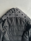 ANTONIO MARRAS - early 2000s PADDED JACKET WITH FLOCKED DOT DETAILING