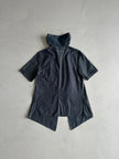 MARTIN MARGIELA - S/S 2007 NECK TIE OPEN FRONT BLOUSE