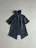 MARTIN MARGIELA - S/S 2007 NECK TIE OPEN FRONT BLOUSE