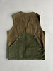 1980s CORDUROY CARGO ZIPPED VEST GILET