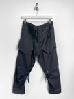 MARITHÉ + FRANÇOIS GIRBAUD - S/S 2009 PINSTRIPED CROPPED CARGO TROUSERS
