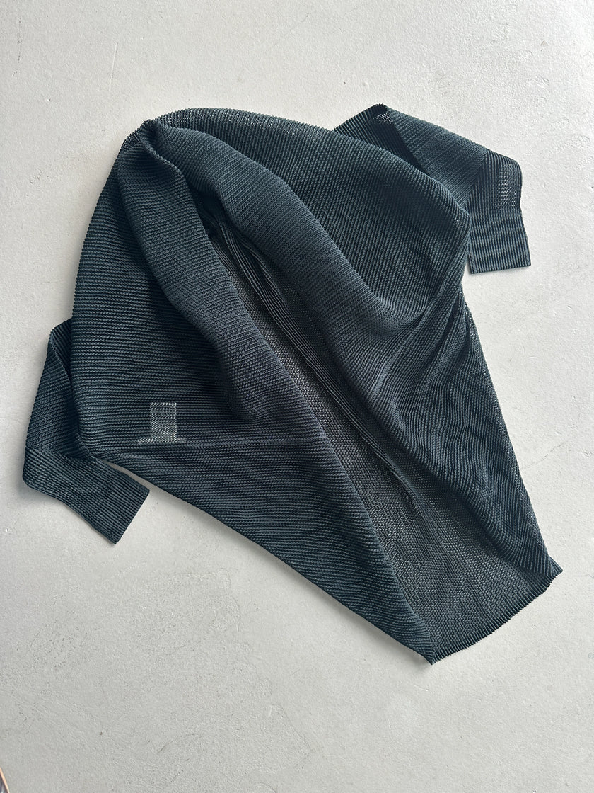 ISSEY MIYAKE PLEATS PLEASE - 2000s BOLERO CARDIGAN