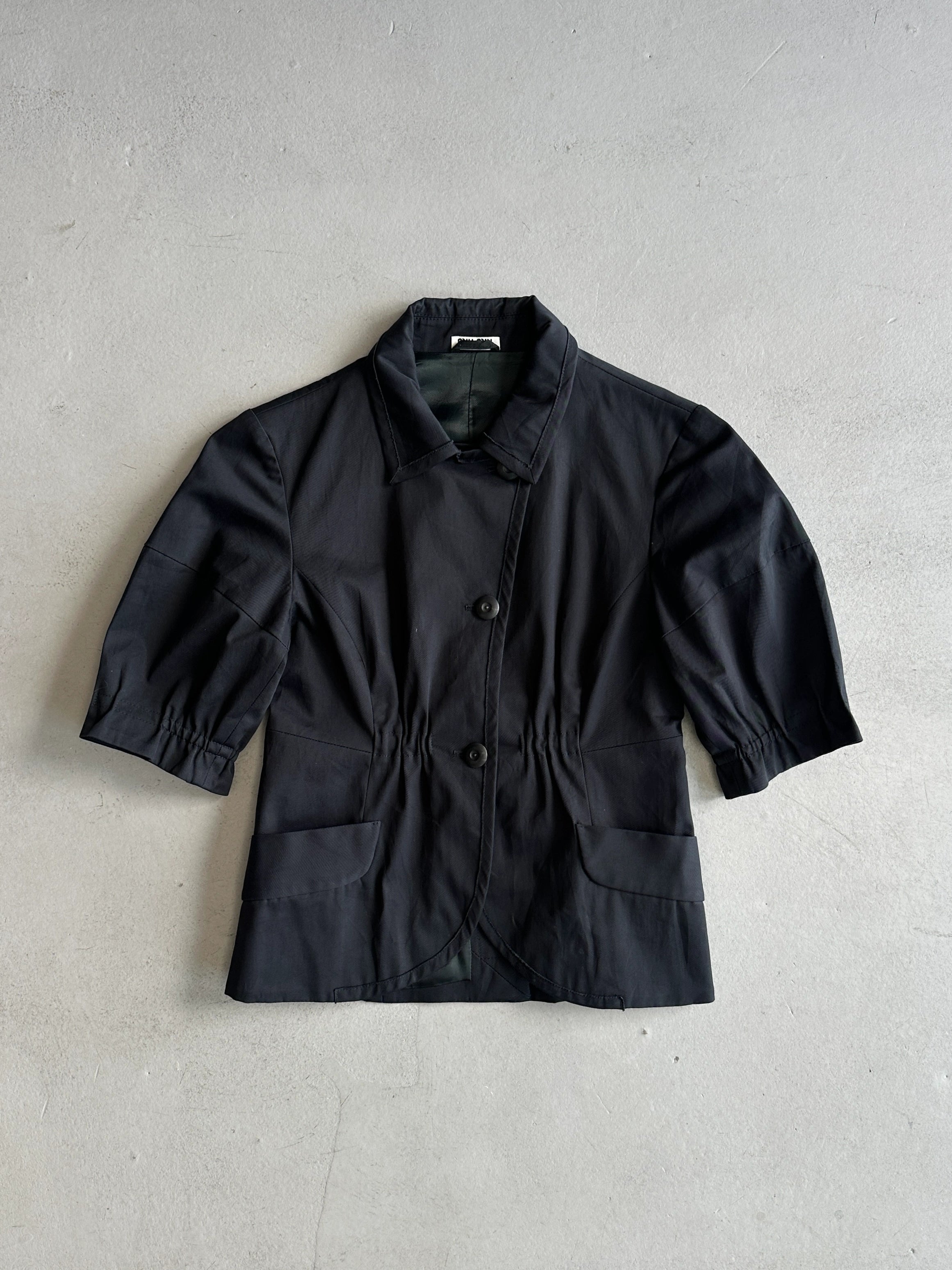 MIU MIU - S/S 2006 GATHERED SLEEVE BLAZER