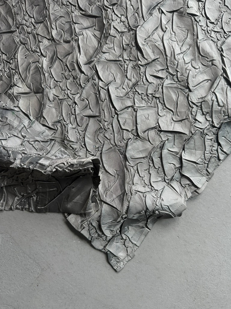 YOSHIYUKI KONISHI - 1990s 3D METALLIC LONG SLEEVE SHIRT