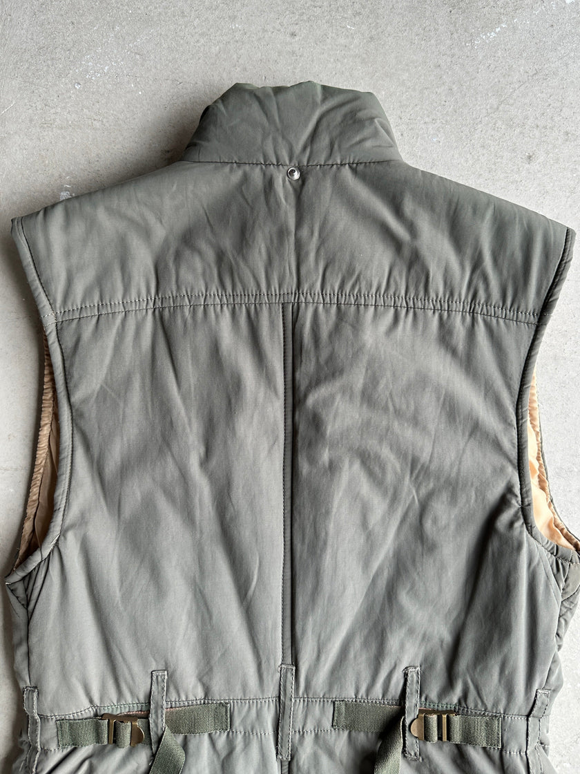 MICHIKO KOSHINO- 2000s CARGO PUFFER VEST
