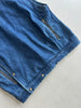 1980s ASYMMETRICAL CLOSURE DENIM GILET