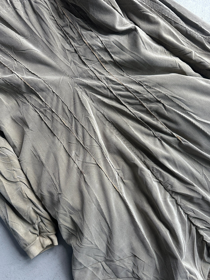 MARITHÉ + FRANÇOIS GIRBAUD - F/W 2003 LONG JACKET WITH FISHTAIL HEM