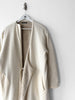 YOHJI YAMAMOTO Y'S  - F/W 2021 OPEN FRONT REVERSIBLE WOOL COAT