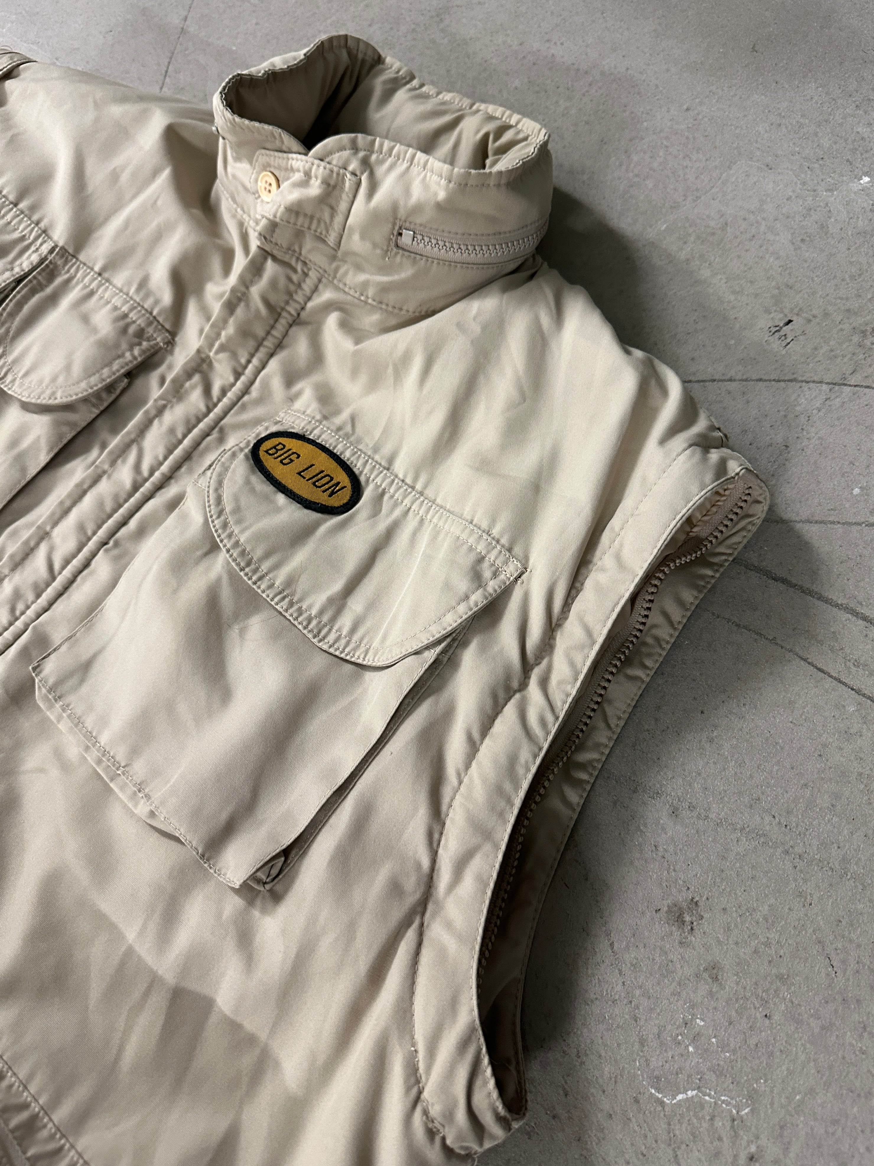 1990s CARGO JACKET WITH REMOVABLE SLEEVE