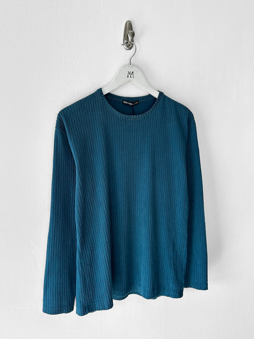 ISSEY MIYAKE - S/S 1999 TEXTURED LONG SLEEVE TOP