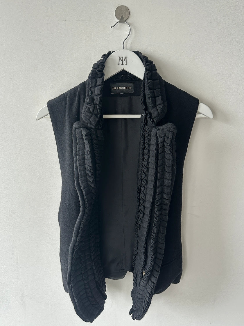 ANN DEMEULEMEESTER - F/W 2008 VEST GILET