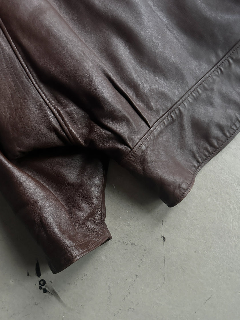 1980s BATWING LEATHER JACKET