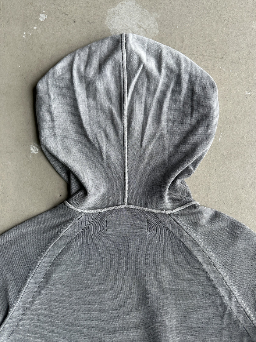 STONE ISLAND - 2000s HOODED KNIT SWEATER
