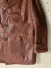 ARMANI JEANS -1990s STRAIGHT FIT LEATHER JACKET