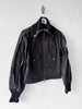 ICEBERG  - circa F/W 2003 STRAIGHT FIT JACKET WIT ZIP DETAILS AND KNIT INSERTS AT SLEEVE