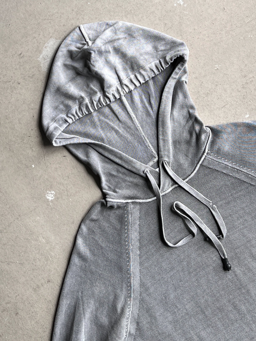 STONE ISLAND - 2000s HOODED KNIT SWEATER