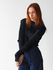 ISSEY MIYAKE PLEATS PLEASE - F/W 2000 PLEATED LONG SLEEVE TOP