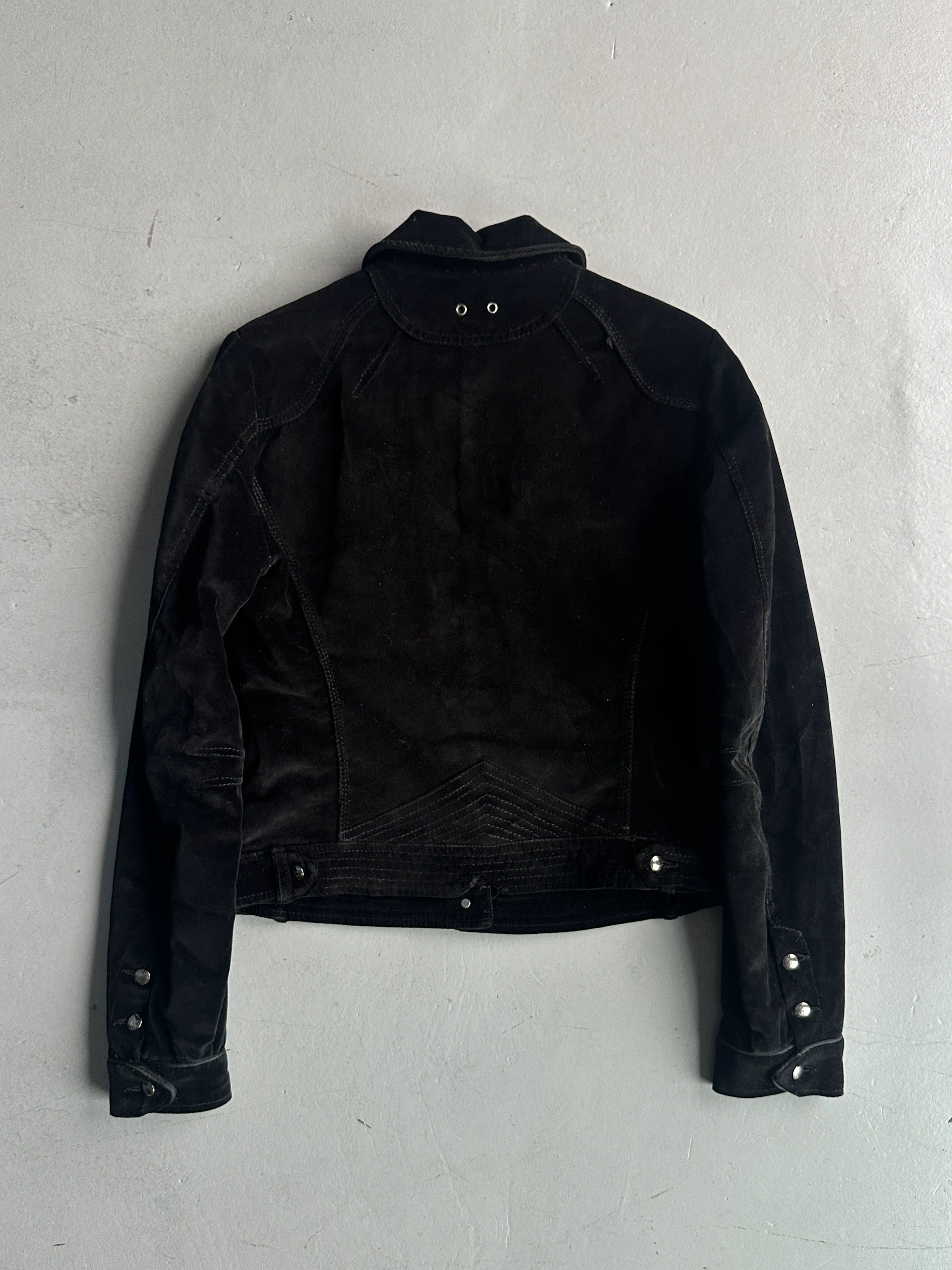 C’N’C COSTUME NATIONAL - F/W 2006 MULTI POCKET VELVET JACKET