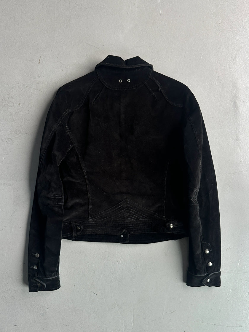 C’N’C COSTUME NATIONAL - F/W 2006 MULTI POCKET VELVET JACKET