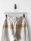ISSEY MIYAKE - S/S 1997 PANELLED TROUSERS WITH GEOMETRIC BELT LOOPS DETAILING