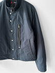 VERSACE - 1990s TECHNICAL JACKET WITH CONTRASTING THROAT STRAP