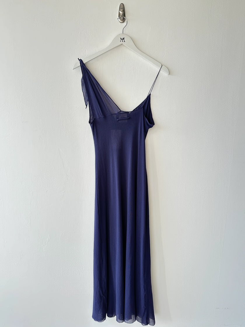 JEAN PAUL GAULTIER - late 1990s MESH LONG DRESS