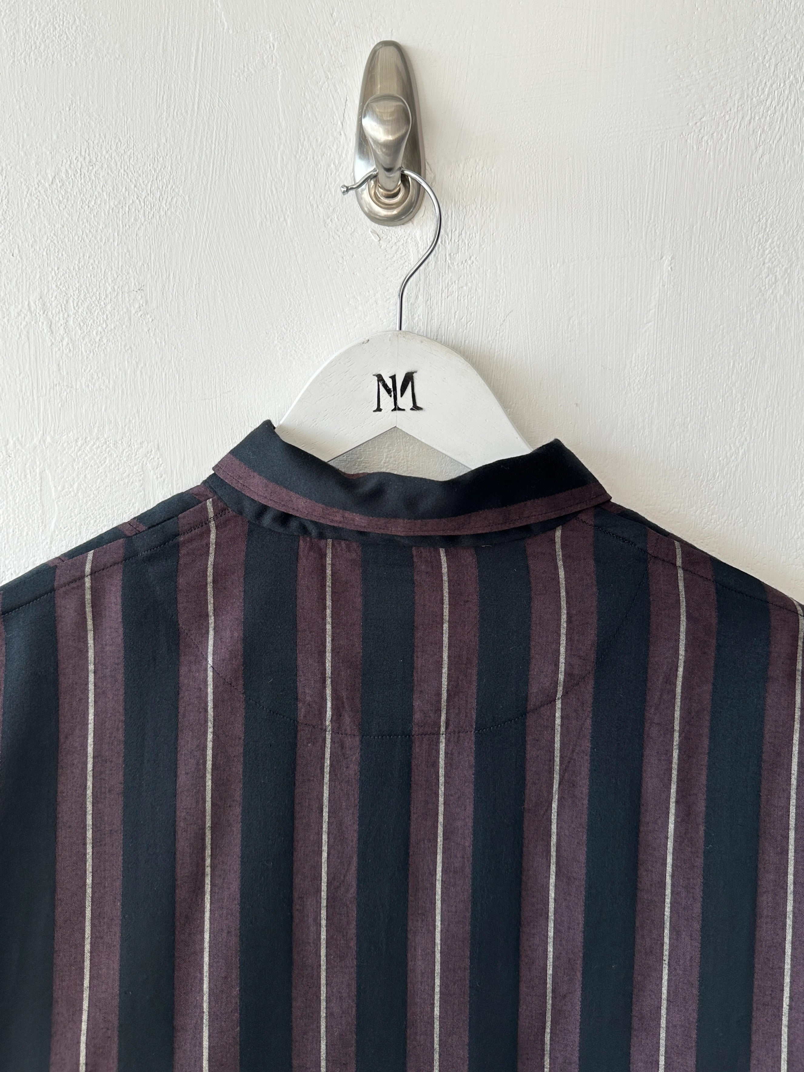 COMME DES GARÇONS - F/W 1995 STRIPED LONG SLEEVE PULLOVER TOP